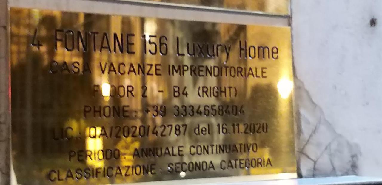 4 Fontane 156 Luxury Home Rome Exterior photo
